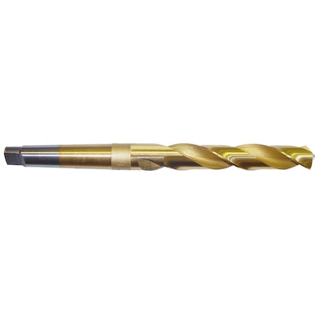 916 MT2 Taper Shank TiN Coated HSS Drill